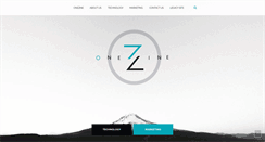 Desktop Screenshot of onezine.com
